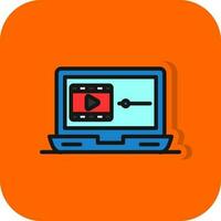 video speler vector icoon ontwerp