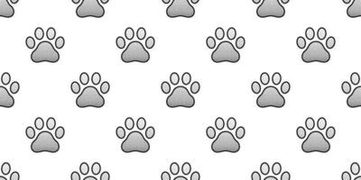 hond poot naadloos patroon vector voetafdruk geïsoleerd tekenfilm scherm toon grappig Frans bulldog sjaal herhaling behang tegel achtergrond illustratie tekening