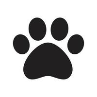 hond poot vector voetafdruk logo icoon kat klauw tekenfilm karakter grafisch symbool illustratie Frans bulldog beer tekening