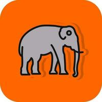 olifant vector icoon ontwerp