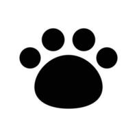 hond poot vector voetafdruk beer icoon logo huisdier kat katje Frans bulldog tekenfilm karakter grafisch symbool illustratie