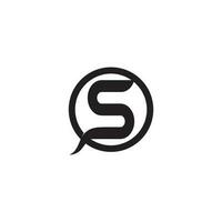 s logo en s brief ontwerp vector bedrijf logo