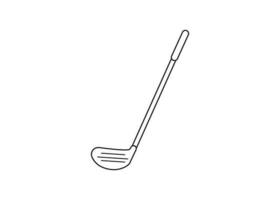 golf stok icoon ontwerp vector