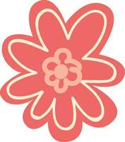 helder roze bloemen clip art vector