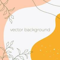 abstract floral achtergrond vector