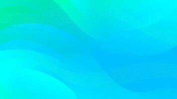 abstract helling groen blauw vloeistof Golf achtergrond vector