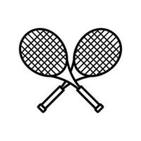 racket tennis icoon vector ontwerp Sjablonen