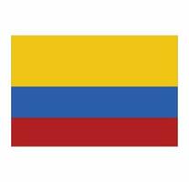 Colombia vlag pro vector