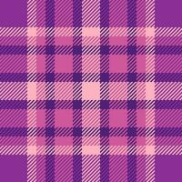 plaid Schotse ruit kleding stof van patroon vector naadloos met een structuur achtergrond controleren textiel.