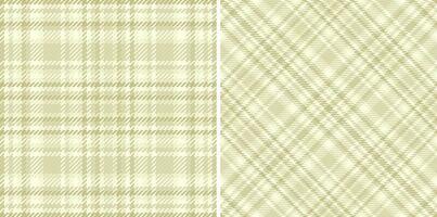 kleding stof plaid textiel van vector controleren achtergrond met een patroon structuur Schotse ruit naadloos.