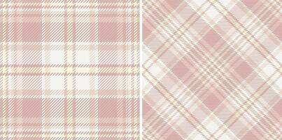 kleding stof naadloos Schotse ruit van structuur controleren patroon met een plaid textiel vector achtergrond.