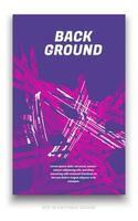 abstract grunge achtergrond Hoes ontwerp met borstel beroertes concept. ontwerp element voor affiches, tijdschriften, boek dekt, brochure sjabloon, folder, presentatie. vector