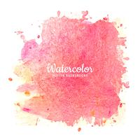 Moderne roze waterverfachtergrond vector