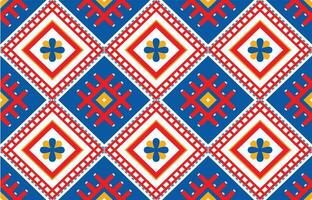 meetkundig etnisch patroon. Navajo, westers, Amerikaans, afrikaans, azteeks motief, traditioneel stijl. ontwerp voor achtergrond, behang, kleding, inpakken, batik, stof,tegel, en afdrukken. vector illustratie.