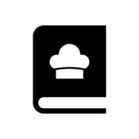 recept boek icoon, logo geïsoleerd Aan wit achtergrond vector