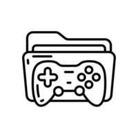 esports gegevens icoon in vector. illustratie vector