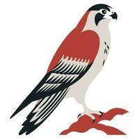valk adelaar vector icoon Japans illustratie stijl