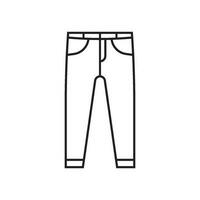 broek icoon vector