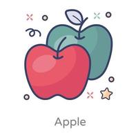 appels gezond fruit vector