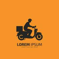 levering door fiets icoon. gemakkelijk element illustratie. levering door fiets concept symbool ontwerp van levering verzameling. kan worden gebruikt voor web en mobiel. zwart fiets Aan geel achtergrond. vector