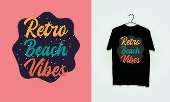 t overhemd zomer typografie , belettering ontwerp voor merch vector