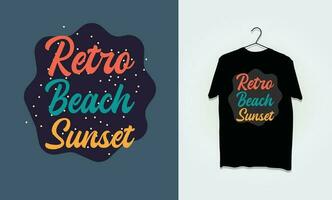 t overhemd zomer typografie , belettering ontwerp voor merch vector