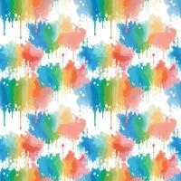 abstract plons water kleur naadloos patroon. vector