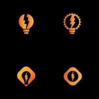 energie oplossing bedrijf logo geschikt voor bedrijven aanbieden energie oplossing vector