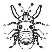 insect clip art vector silhouet