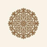 etnisch elegant mandala ontwerp decoratief element achtergrond vector