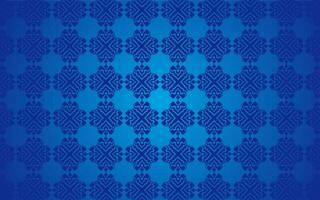 Arabisch motief blauw achtergrond vector