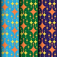 naadloos kleurrijk patroon ontwerp met abstract patroon achtergrond ontwerp sjabloon vector