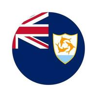 Anguilla vlag gemakkelijk illustratie voor onafhankelijkheid dag of verkiezing vector