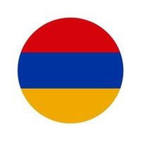 Armenië vlag eenvoudige illustratie voor onafhankelijkheidsdag of verkiezing vector