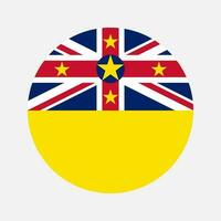 niue vlag gemakkelijk illustratie voor onafhankelijkheid dag of verkiezing vector