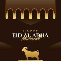 eid al adha Islamitisch illustratie evenement vector