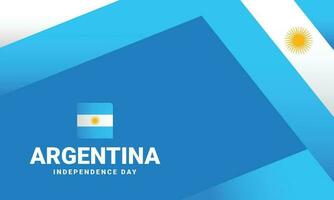 Argentinië onafhankelijkheid dag evenement vieren vector