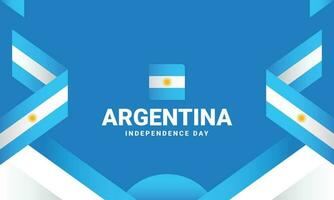 Argentinië onafhankelijkheid dag evenement vieren vector