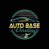 auto detaillering logo vector