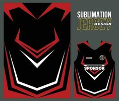 vector Jersey sport- ontwerp voor racing wielersport Amerikaans voetbal gaming motorcross