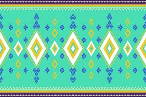 etnisch meetkundig naadloos patroon. ontwerp voor kleding stof, kleren, decoratief papier, inpakken, borduurwerk, illustratie, vector, tribal geklets vector