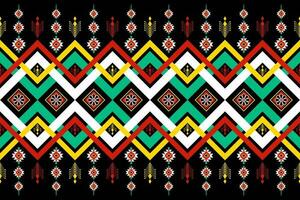 meetkundig etnisch patroon kan worden gebruikt in kleding stof ontwerp voor achtergrond, behang, tapijt, textiel, kleding, inpakken, decoratief papier, borduurwerk illustratie vector. vector