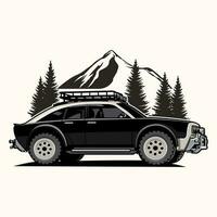 suv auto illustratie ontwerp vector