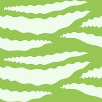 de watermeloen Pel patroon herhaalt de groen kleur. minimalistisch fruit-thema poster, voor het drukken Aan textiel en papier covers decoratie, banier, folder ontwerp, het drukken Aan voedsel of drank verpakking vector