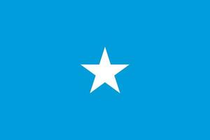 Somalië officieel vlag vector