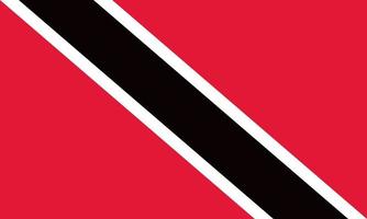 trinidad en tobago officieel vlag vector