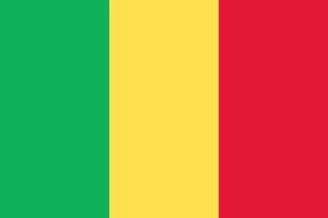 Mali officieel vlag vector