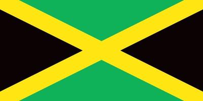 jamaica officieel vlag vector
