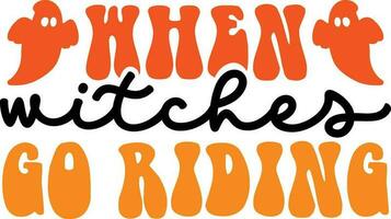 halloween belettering citaat SVG ontwerp vector