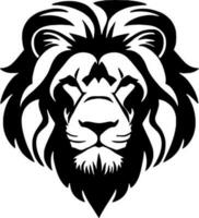 leeuw logo vector gemakkelijk zwart